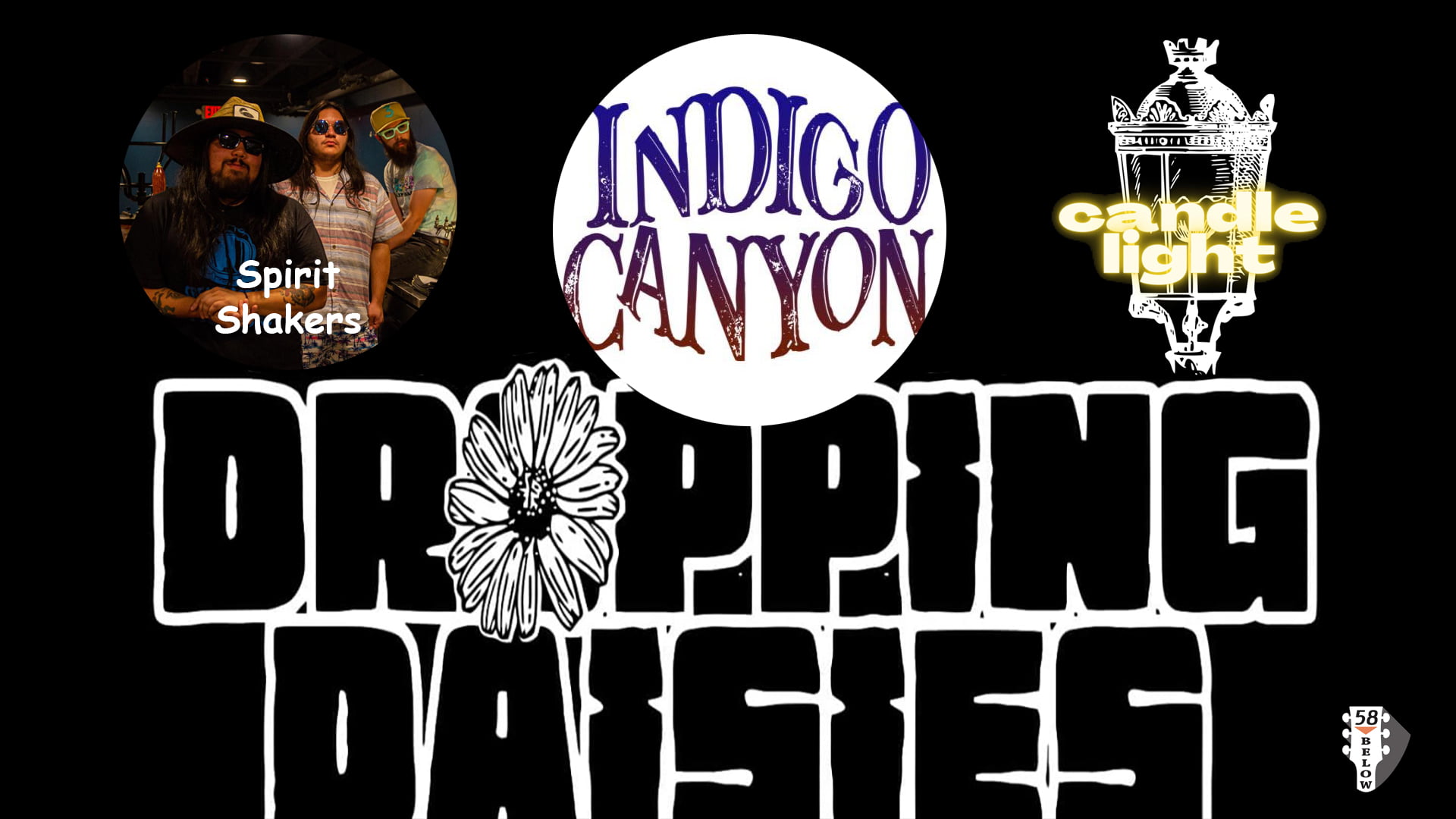 Spirit Shakers Dropping Daisies Candlelight Indigo Canyon