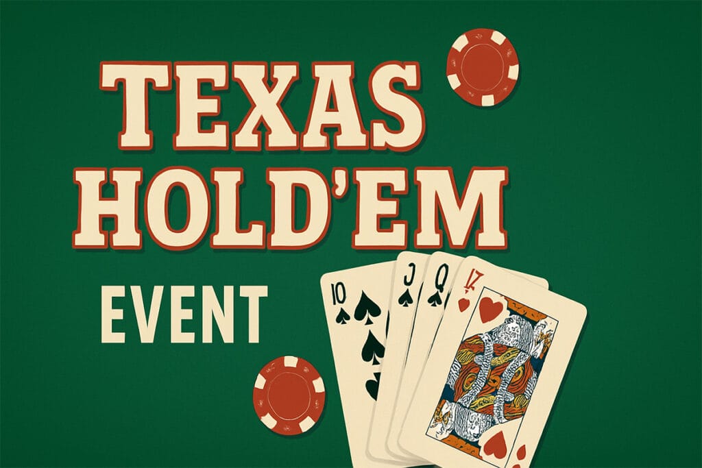 Texas Holdem at 58 Below
