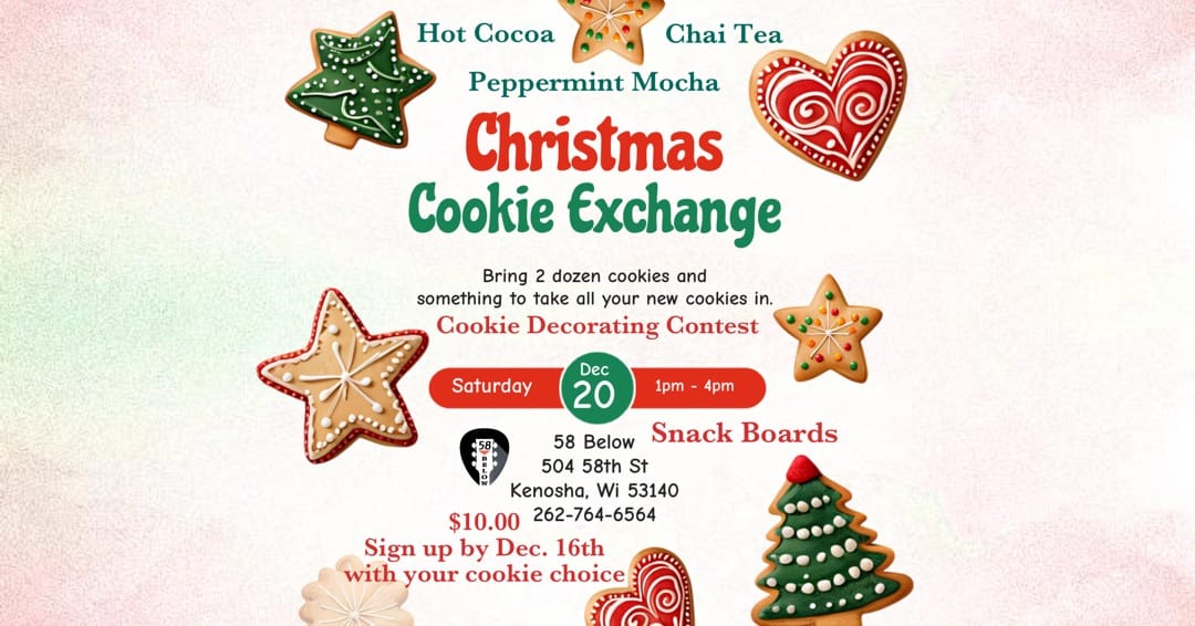 58 Below Christmas Cookie Exchange