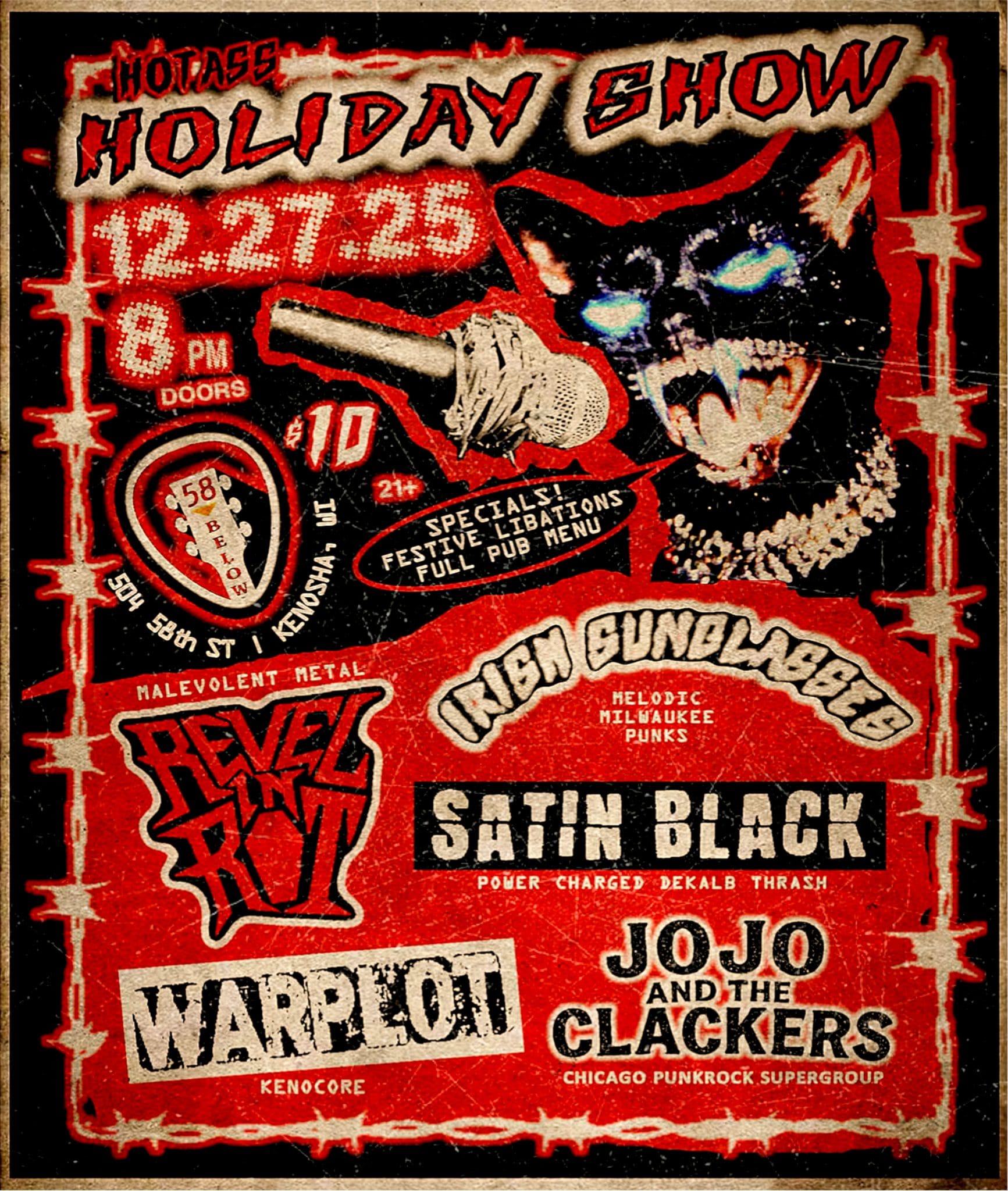 Hotass Holiday Show at 58 Below