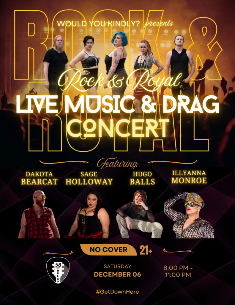 Rock & Royal Drag Concert at 58 Below
