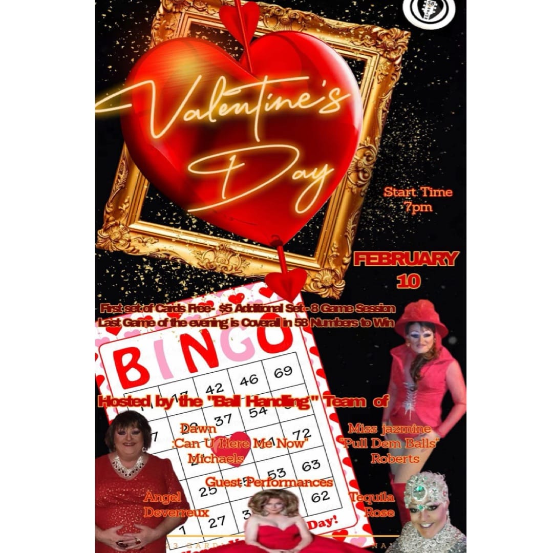Valentines Day Bingo at 58 Below